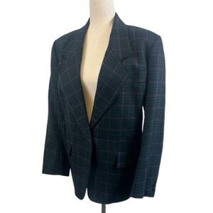 Women's Classic Plaid Blazer